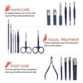 thumbnail image 2 of MesaSe 18Pcs Stainless Steel Manicure Kit  Professional Grooming Kits  Nail Care Tools, 2 of 7