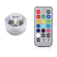 thumbnail image 1 of Battery Powered RGB Submersible LED Light IP68 Waterproof Underwater Led Light Night Lamp For Fish Tank Pond Wedding Party Light ,Easy to Install, 1 of 7