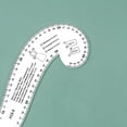 thumbnail image 4 of Règle Courbe Française Couture Design Mode Motif Fabrication Couture Trou de Cou Courbe, 4 of 9