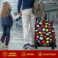 thumbnail image 2 of Luggage Cover Protector Travel Suitcase Covers Protective Skin for Carry On Baggage Fit 22-24 Inch Luggage, 2 of 5