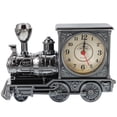thumbnail image 1 of SHISUYAN 1Set Retro Train Clock for Boys Locomotive Shape 7.3x2.2x4.3in, 1 of 9