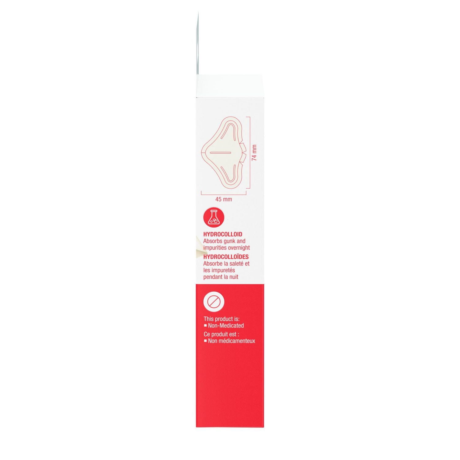 Neutrogena Timbres pour le Nez pour Peau Sensible, Soins Hydrocolloïdes, Réduire la Taille des Imperfections & Absorber les Impuretés