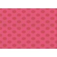 thumbnail image 1 of Ahgly Company Tapis d'Intérieur Rectangulaire Transitionnel Lavable à la Machine, Rouge Framboise, 3 Pieds x 5 Pieds, 1 of 7
