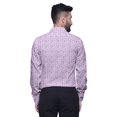 thumbnail image 2 of BESTMAN Printed Formal Shirts For Men Spread Collar Cotton Shirt, 2 of 5
