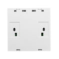 thumbnail image 3 of 2-Channel 433.92MHz Wireless Remote Control Wall Switch, 86 EV1527 Encoded Smart RF Transmitter for Lighting, 0-100m Range, Battery Not Included (12V 27A L828 Required), 86x86x32mm Panel, 3 of 4