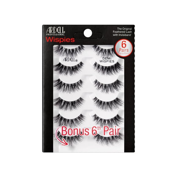 Ardell Multipack Demi Wispies - 6 Pairs