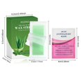 thumbnail image 3 of Aloe Vera Body Waxing Strips - Pre-Applied Ready-to-Use for Sensitive Skin, Effective Hair Removal, 30 Count, 3 of 8