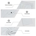 thumbnail image 4 of Ceisia Men Solid Color Loose Casual Pants Elastic Waist Drawstring Sports Gift Work Trousers, 4 of 9