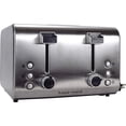 thumbnail image 3 of Coffee Pro CFPOG8590 Stainless Steel Haus-Maid 4-Slice Toaster, Gray, 3 of 4