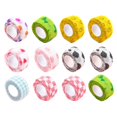 thumbnail image 4 of Abbracc 12Pcs Finger Guard Tape Cute Cohesive Elastic Tape for Work Painting Writing, 4 of 7