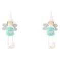 thumbnail image 4 of stanreset Christmas Plush Hanging Angel Hanging Toy Holiday Pendant Decoration blue 2Set, 4 of 6