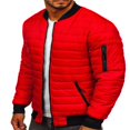 thumbnail image 2 of Men‘s Lightweight Packable Down Jacket Water Resistant Winter Puffer Coat Short Full-Zip Down Coat, 2 of 5