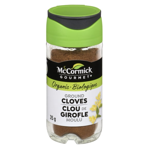 McCormick Gourmet, New Bottle, Premium Quality Natural Herbs & Spices, Organic Clou de Girofle Moulu
