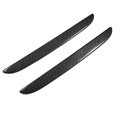 thumbnail image 2 of 2pcs Carbon Fiber Texture ABS Rear Seat Row Decoration Strips Cover Trim Fit for X5 X7 2019, 2 of 13