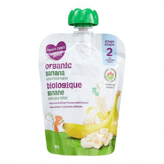 Parent's Choice Purée pour Bébés à la Banane Biologique