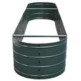 thumbnail image 2 of Grapevine Galvanized Steel Raised Garden Bed, Oval, 79IN, Green, 2 of 6