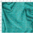 thumbnail image 4 of Soimoi Green polyester Crepe Fabric Floral Love Text Printed Craft Fabric by the Yard 52 Inch Wide, 4 of 5
