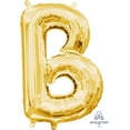 thumbnail image 1 of Anagram International Party-Eh! Gold Letter B Balloon, 1 of 1