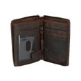thumbnail image 2 of CTM®  Hunter Leather Zip-Around Bifold Chain Wallet (Men's), 2 of 2