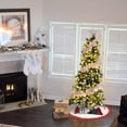 thumbnail image 4 of Pisexur Christmas Tree Skirt ,Many patterns 35.6"Christmas Tree Upholstered Bottom Cover, Suitable For Christmas Tree Decorations, Christmas Family Gathering Christmas Decorations Christmas Gifts, 4 of 5