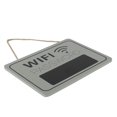 thumbnail image 4 of Sonew Wi-Fi Password Sign,Display Wi-Fi Password Signage ,Password Display Signage Wall Hanging Coffee Shop Bookstore Retro Hanging Blackboard, 4 of 8