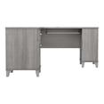 thumbnail image 3 of Bush Furniture Somerset Bureau en L avec Rangement, 60 Po L, Gris Platine, 3 of 10