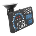 thumbnail image 4 of LEDGPS Compteur de Vitesse, GPS Compteur de Vitesse Alarme GPSHUD Compteur de Vitesse GPS Compteur de Vitesse avec Survitesse Alarme Technologie de Pointe, 4 of 8
