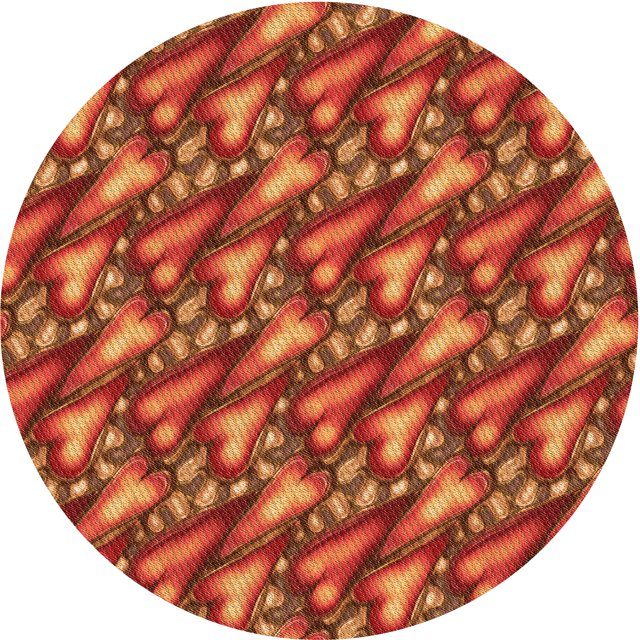 Ahgly Company Tapis de Zone Carré Orange Lavable en Machine, 3 Pieds Carré