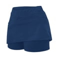 thumbnail image 4 of Jupe de Tennis Décontractée pour Femmes avec Poche, Tenue Active pour Yoga, Sport, Performance, Style Jupe-Short, 4 of 6