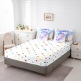 thumbnail image 4 of YST Ensemble de Literie Unicorn pour Filles, Ensemble Tout-en-un, 7 Pcs, Format Simple, Mignon Cheval de Rêve, 4 of 5