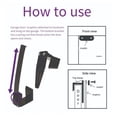 thumbnail image 4 of Dvkptbk Garage Door Garage Door Clips 4PCS/6PCS Springed Garage Door Clamps with Installation Accessories Nylon Garage Door Installation Clips for Halloween Garage Door, 4 of 9