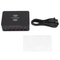 thumbnail image 1 of USB Charging Hub, Charging Block QC 3.0 Wireless Charging  For Phone Black,White, 1 of 8