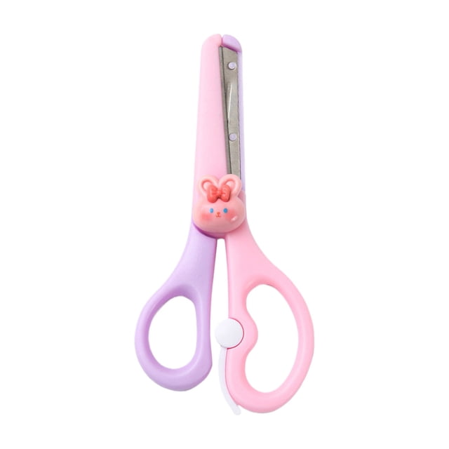 Clearance! beishanbush Home Decor Left Handed Scissor with Cap Blunt Tip Home Use Crafting Scissor Arts Cutting Paper Scissors Scissors One Size Multi-Color