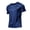 Blue, variant on Ketyyh-chn99 Shirts for Men Solid Color Short Sleeve Tee Men's Relaxed Fit Short-Sleeve T-Shirt Blue,3XL