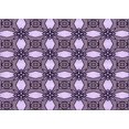 thumbnail image 1 of Ahgly Company Machine Washable Indoor Rectangle Transitional Plum Purple Area Rugs, 6' x 9', 1 of 7