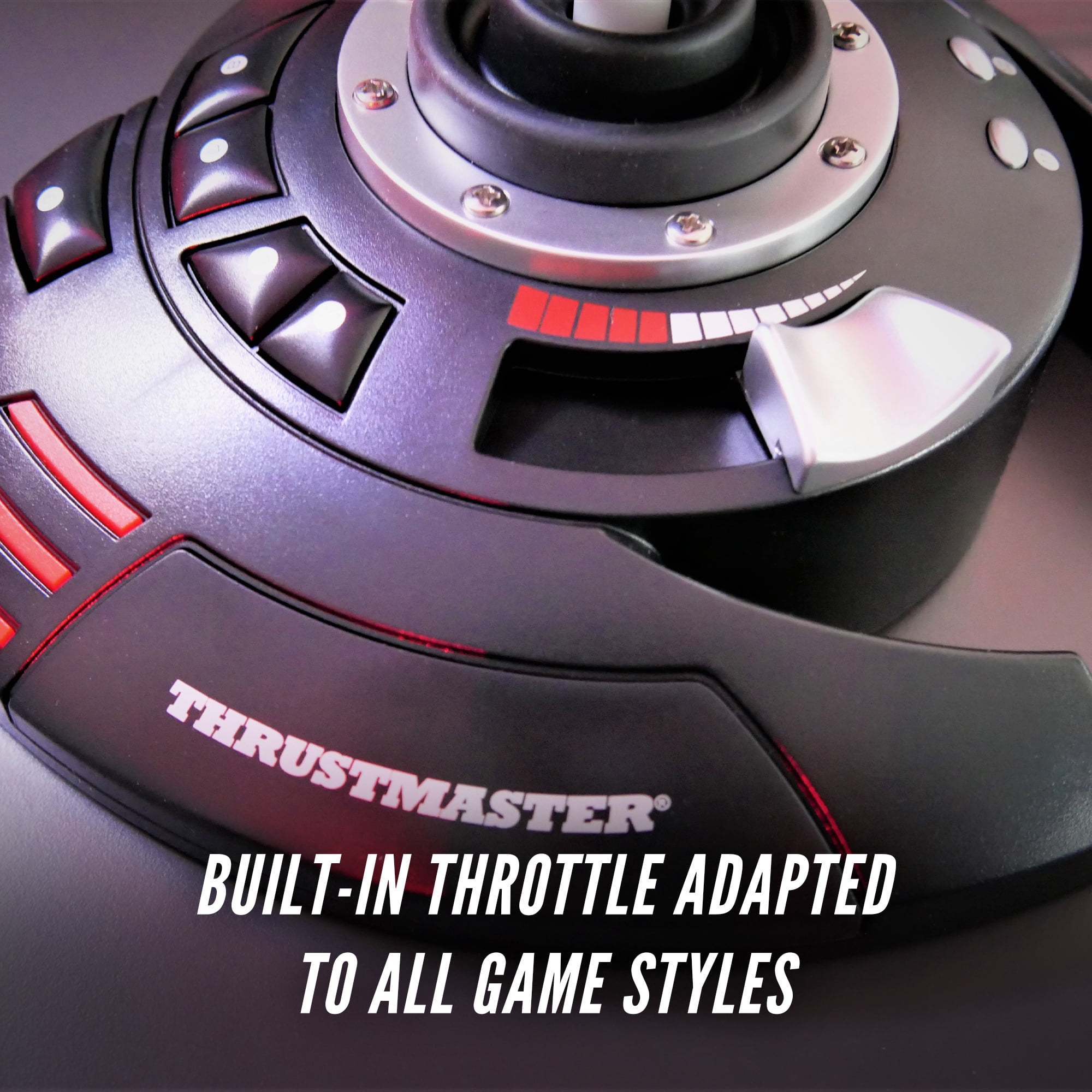 Thrustmaster T-Flight Stick X Contrôleur pour les Jeux de Vol sur Windows PC