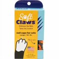 thumbnail image 2 of Soft Claws Safe Scratch-Free Solution for Cats - CLS (Cleat Lock System), Size: Large, Color: Halloween (Orange & Black), 2 of 4