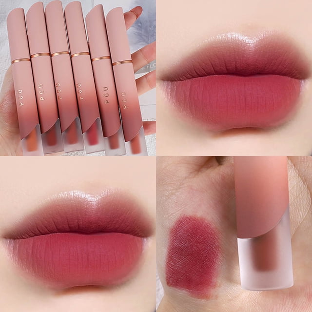 Iumwxz Lip And Cheek-Use Powder Blusher Mist Does Not Stick To The Ccup White Matte Lip Glaze