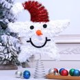 thumbnail image 2 of SDNall Christmas Tree Decorations, Christmas Tree Lights, Christmas Tree Stand, Artificial Christmas Tree, Christmas Tree Star, Christmas Cute Snowman Treetop Star Christmas Tree Home Decoration, 2 of 6