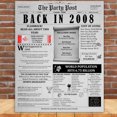 thumbnail image 5 of The Party Post 16th Birthday Party Decorations Poster Born in 2008, 5 of 5