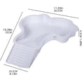 thumbnail image 2 of EGNMCR Tools&Home Improvement Water Bowl For Turtless Reptiles Water Bowl Turtless Water Bowl For Turtless Can Be Disassembled And Assembled Turtle bath basin, 2 of 6