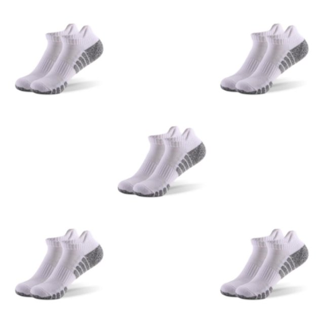 Decodeary Active Printing And Dyeing Socks - Stay Fashionable And Active At Same Time White XL(43-47) 5Set