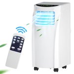 Portable Air Conditioner, 8000 BTU Conditioner Unit w/Remote Control Dehumidifier Function, Quiet AC window for Rooms