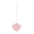 thumbnail image 2 of DOLITY Boho Car Hanging Interior Accessories with Wooden Bead/Handmade Pendant Ornament Pink, 2 of 9