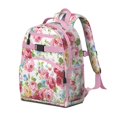 thumbnail image 4 of Sac à Dos Scolaire Design Floral Esthétique Bretelles Rembourrées Réglables Sac de Poitrine Durable Résistant à l'Eau pour Usage Quotidien, 4 of 6