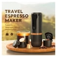 thumbnail image 2 of Electric Coffee Machine USB Charging Stainless Steel Express Coffee Maker Portable Mini Automatic Cleaning For Home Office , Removable Reservoir, 2 of 5