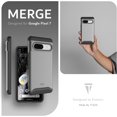 thumbnail image 2 of TUDIA Merge Magsafe Compatible Google Pixel 7 Case 2022 Military Grade- Metallic Slate, 2 of 8