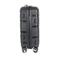 thumbnail image 4 of TRAVLR 100% PP Break Resistant Lightweight Expandable 24" Checkin Luggage Trolley Black., 4 of 7