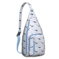 thumbnail image 1 of Sac Poitrine Visage de Requin Drôle - Design Comique Grand Blanc, Matériau Résistant à l'Eau, 1 of 4