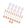 thumbnail image 2 of Maoww LG-40 Plasma Cutter Electrode Tips Set for CUT40 CUT50 Cutting Torch Parts 40pcs, 2 of 9